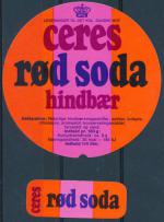 Rod Soda Hindbær - Ceres
