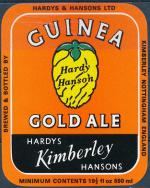 Guinea Gold Ale - Harddys Kimberley Hansons