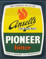 Ansells Pioneer Bitter