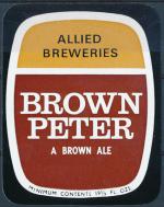 Allied Breweries Brown Peter
