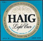 Haig Light Beer