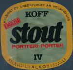 Koff Stout Porter - Helsinkfors