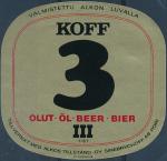Koff 3 Bier