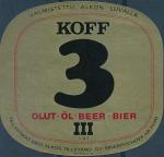 Koff 3 Bier