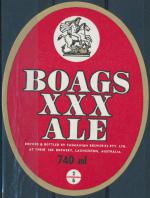 Boags XXX Ale 