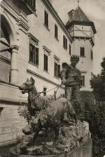 Konopiště - zámecká terasa 