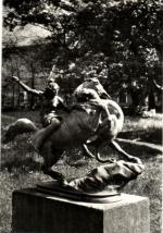 Vlašim - socha Amazonky 