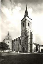 Sázava - zbytky gotického kostela 