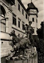 Konopiště - zámecká terasa 