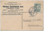 1938, Benešov, V. Suchánek - továrna pluhy a zboží železné