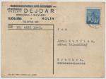 1945, Kolín, V. Dejdar - strojírna a slévárna