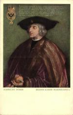 Albrecht Dürer - Císař Maximilian I.
