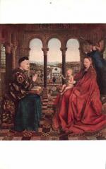 Jan Van Eyck - Panna Marie a donátor 