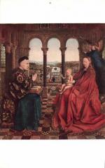 Jan Van Eyck - Panna Marie a donátor