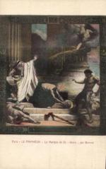 Pantheon Paříž - Le martyre de saint Denis