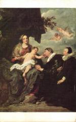 Atonin Van Dyck - Panna Marie a donátoři