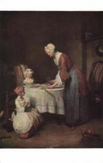 J. B. S. Chardin - Modlitba před jídlem 