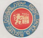OSPAP - pivní tácky, rozetky