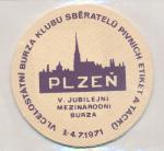 Plzeň - burza pivních etiket a tácků
