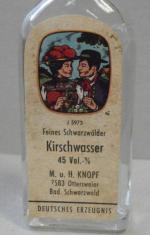 Miniatura ovocný destilát Kirschwasser