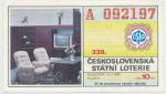 329.Československá státní loterie - Plzeň