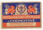 Chomutov měšťanský pivovar