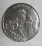 Štítek - hrad Karlštejn 