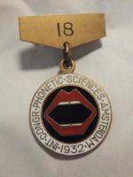 Odznak Kongres fonetické vědy, Amsterdam 1932