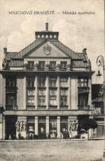 Mnichovo Hradiště - spořitelna 