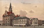 Opava - radnice a horní náměstí 