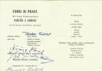 Autogram M. Friedl + Corni di Praga