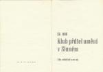Autogram M. Friedl + Corni di Praga