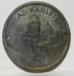 Štítek - Hrad Karlštejn