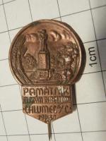 Odznak Památník Chlumec 1938