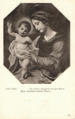 Carlo Dolci - Sv. Panna Marie s dítětem