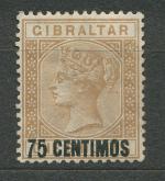 1889, Gibraltar Mi-*21