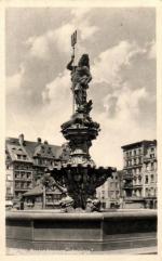 Wrocław - fontána Neptun
