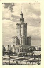 Warszawa -  palác kultury 