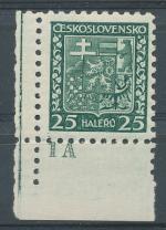 1929, Státní znak DČ 1A, pof **251