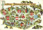 Jihomoravský kraj - mapa 