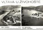 Vltava u Živohoště, Slapská přehrada 