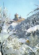 Hrad Karlštejn v zimě