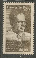 1963, Brazílie Mi-**1043