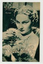 Filmový plakát Rozvod paní Evy 1937