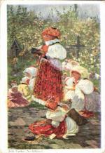 Joža Uprka - Na hřbitově