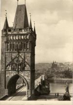 Praha - Karlův most s věží