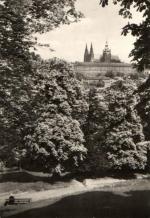 Praha - pohled z Kinského zahrady