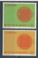 1970, San Marino Mi-**955/56