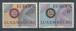 1967, Lucembursko Mi-**748/49