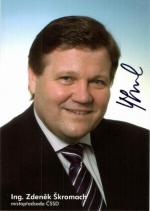 Autogram Zdeněk Škromach